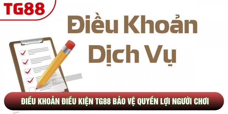 Điều khoản điều kiện TG88 bảo vệ quyền lợi người chơi Điều khoản điều kiện TG88 bảo vệ quyền lợi người chơi