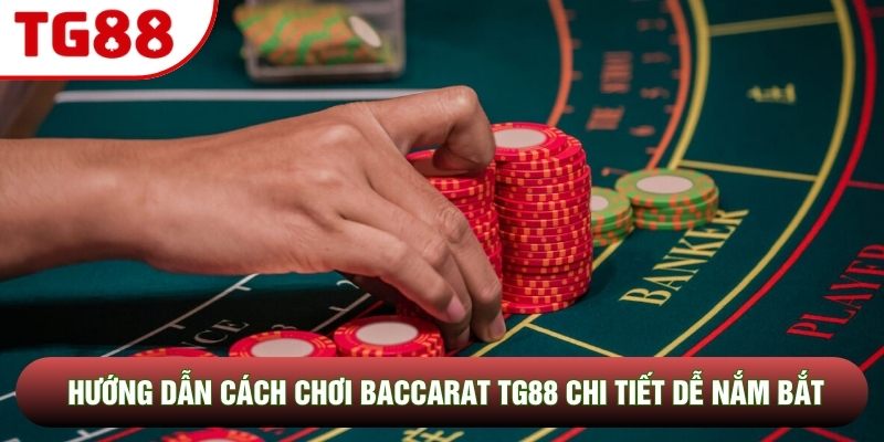 Hướng dẫn cách chơi baccarat TG88 chi tiết dễ nắm bắt Hướng dẫn cách chơi baccarat TG88 chi tiết dễ nắm bắt