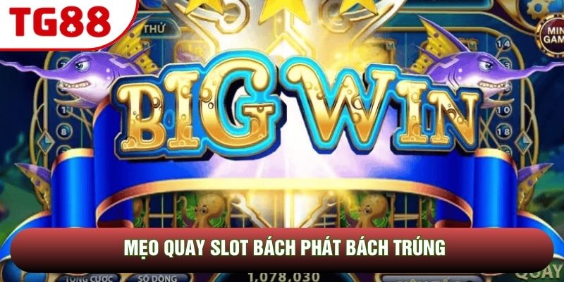Mẹo quay slot bách phát bách trúng Mẹo quay slot bách phát bách trúng