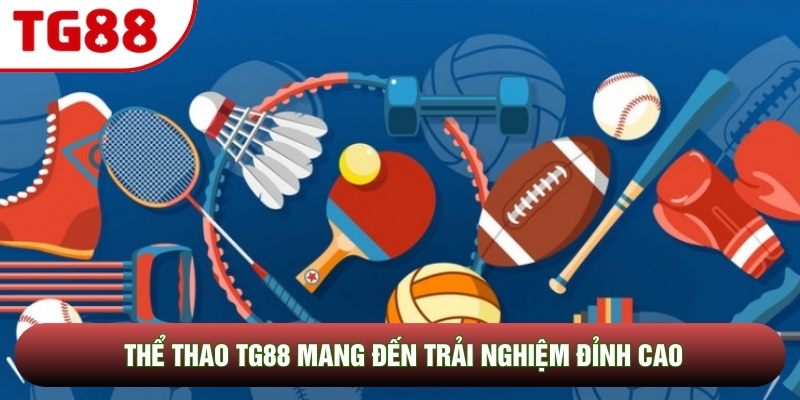 Thể thao TG88 mang đến trải nghiệm đỉnh cao Thể thao TG88 mang đến trải nghiệm đỉnh cao